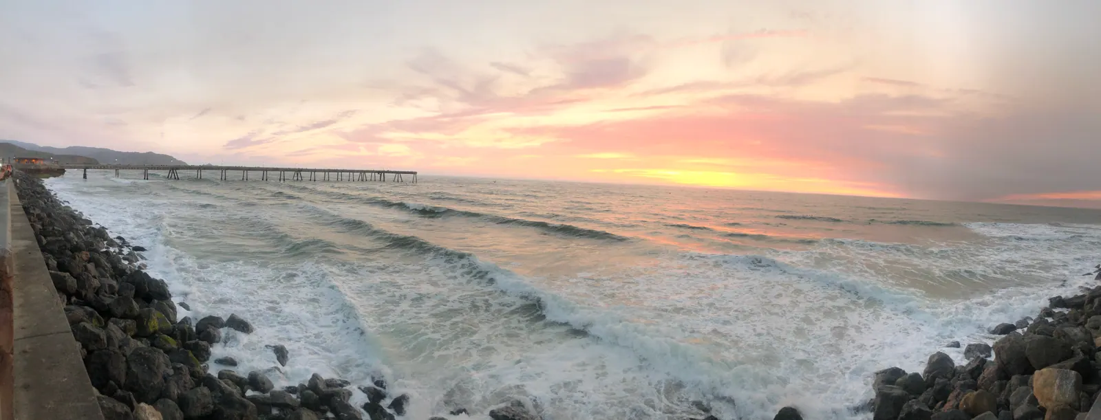 Pacifica Pier at sunset