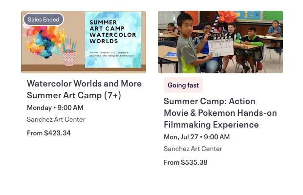 Sanchez Art Center offers creative programs, art classes, camps, and community events in Pacifica.